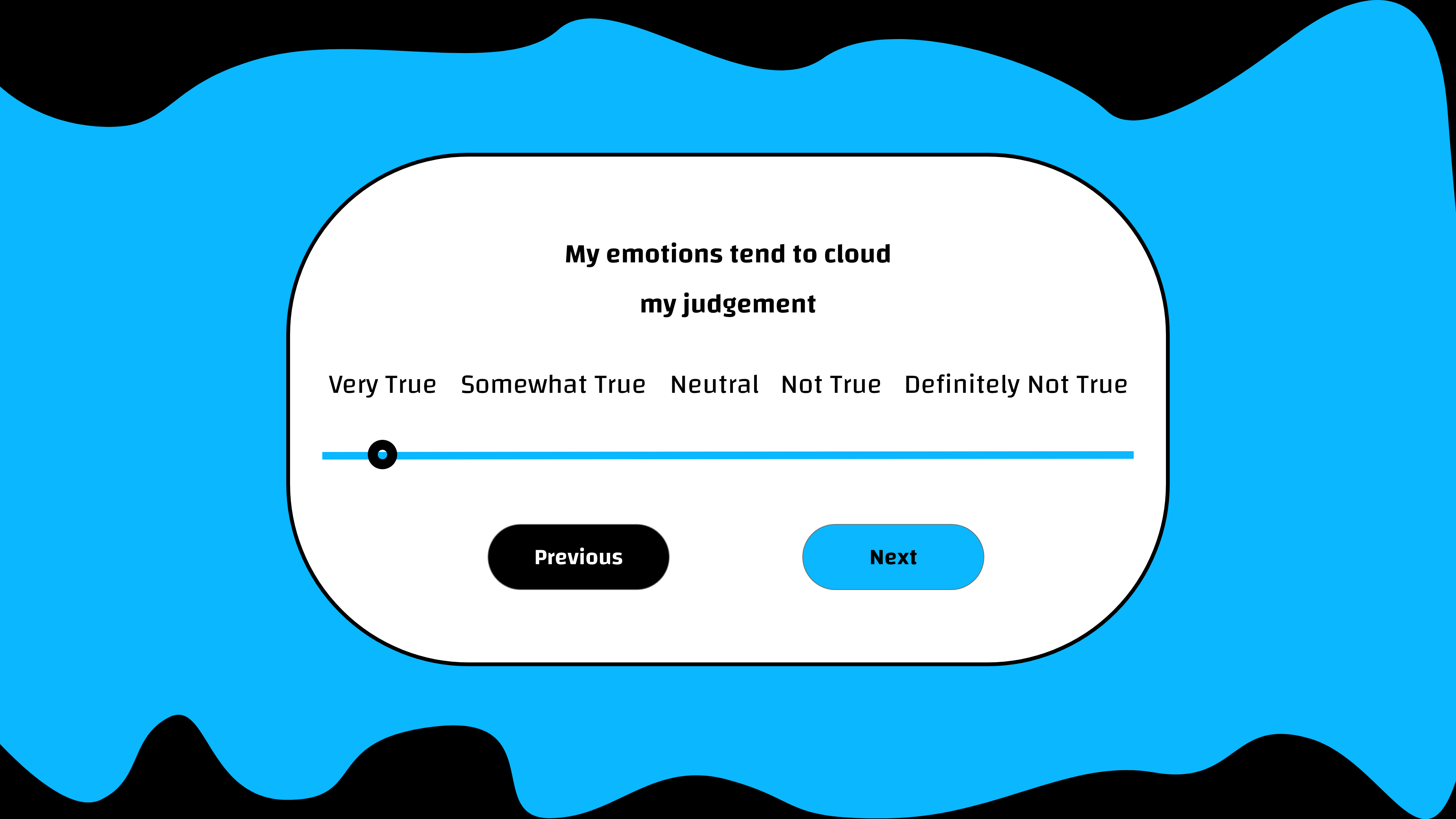 design for moodie mbti quiz page